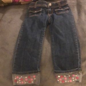 Gymboree size 3 Jeans with the sparkles and color